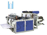 XS-350×2/450×2 Full Automatic High Speed T-shirt Bag Making Machine 
