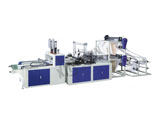 XS-SH-1000Double Layers Four Lines Automatic T-Shirt Bag Making Machine 